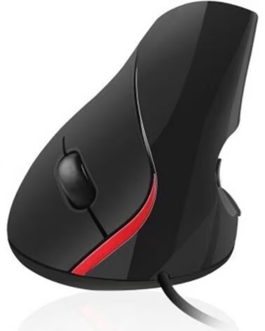 EWENT Mouse raton vertical ergonomico ew3156 usb 2 0 - 1000dpi - negro