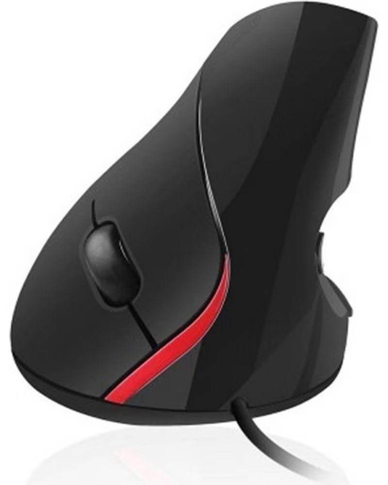 EWENT Mouse raton vertical ergonomico ew3156 usb 2 0 - 1000dpi - negro