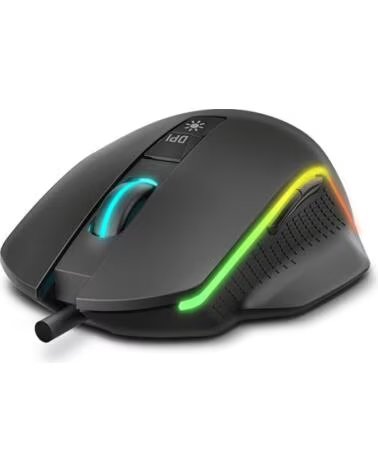 KROM Raton Gaming Keos RGB rainbow