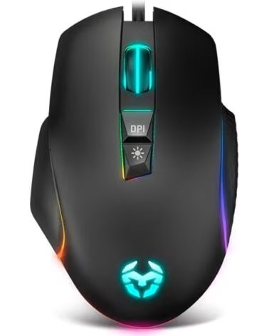 KROM Raton Gaming Keos RGB rainbow