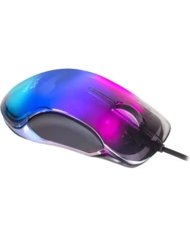 MARS GAMING Mouse raton mmglow optico usb 7 botones 12800ppp rgb