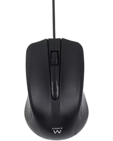 EWENT Raton Usb 1000dpi 1 2mt Negro