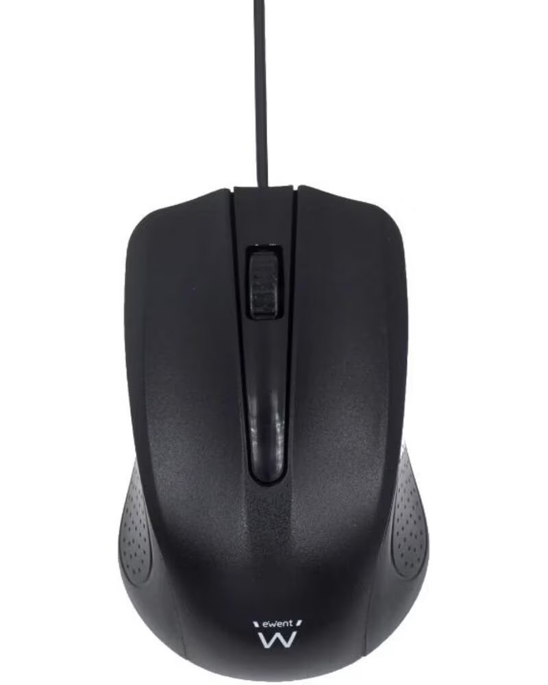 EWENT Raton Usb 1000dpi 1 2mt Negro