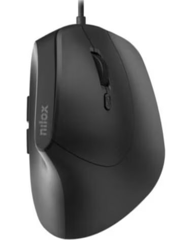 NILOX Raton Vertical 3600 DPI 6 botones negro