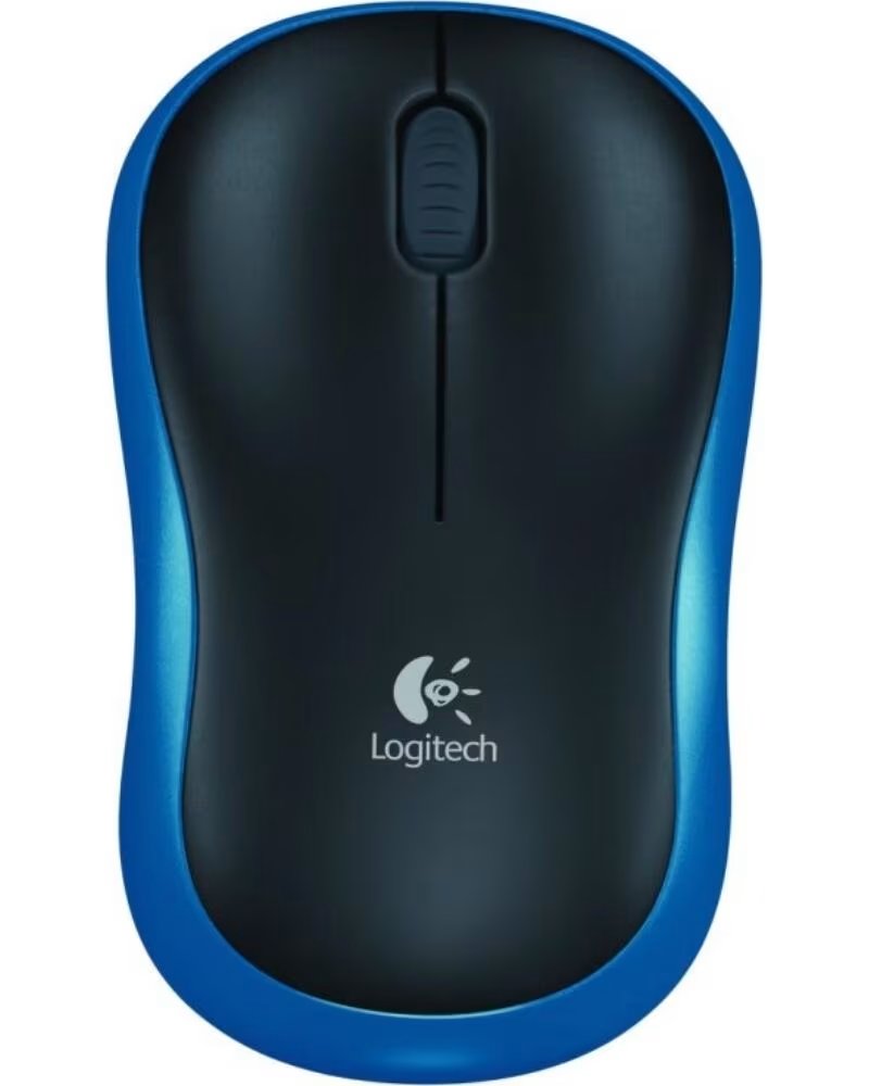 LOGITECH Raton Inalambrico M185 Azul