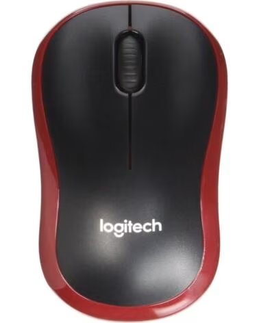 LOGITECH Raton Inalambrico M185 Rojo