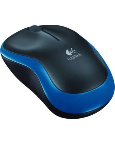 LOGITECH Raton Inalambrico M185 Azul