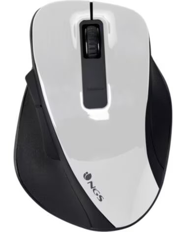 NGS Raton Inalambrico 2 4 GHz BOWWHITE 16000DPI Bl