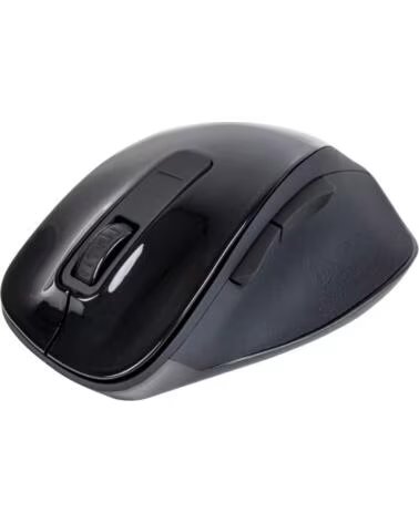 NGS Raton inalambrico bowblack - 2 4ghz - 800 - 1600dpi - 5 botones scroll - nano receptor usb - 1aa - negro