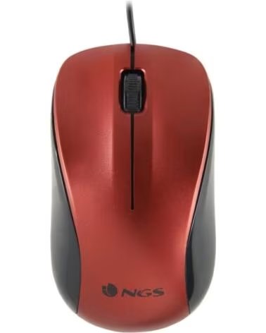 NGS Raton Optico WIRED RED