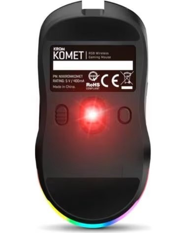 KROM Komet Raton inalambrico Rgb