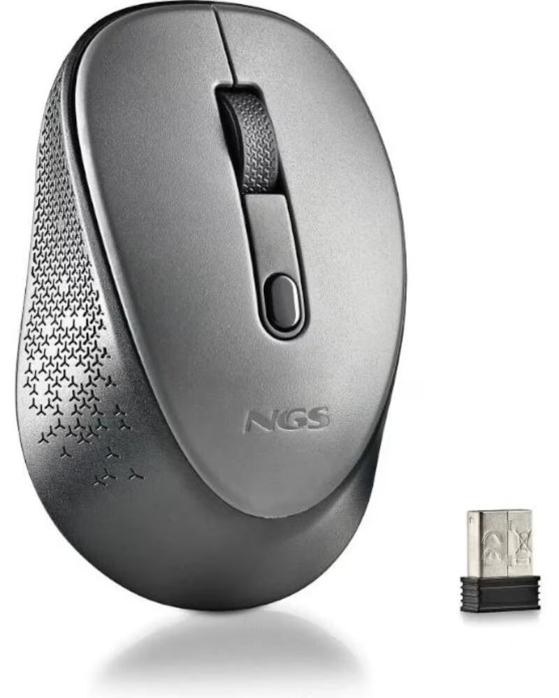 NGS raton inalambrico dewwhite gris