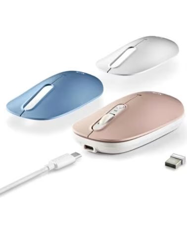 NGS RATON MULTIDISPOSITIVO 2 4GHZ RECARGABLE SHELL