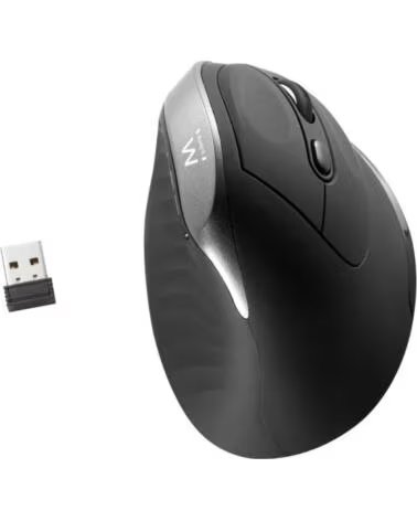 EWENT Raton ergonomico inalambrico 2400Dpi