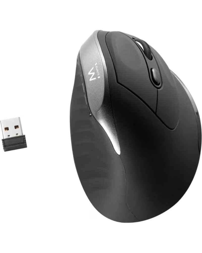 EWENT Raton ergonomico inalambrico 2400Dpi