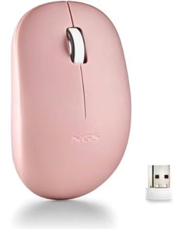 NGS Raton Fogpro Inalambrico Rosa