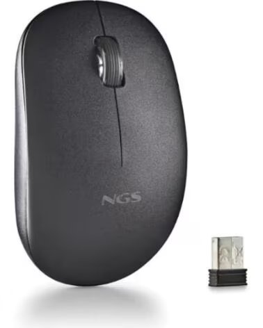 NGS Raton Fogpro Inalambrico Negro