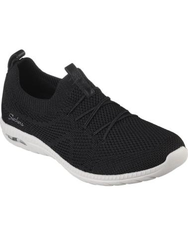 Scarpe sport per Donna SKECHERS ARCH FIT FLEX NEGRO