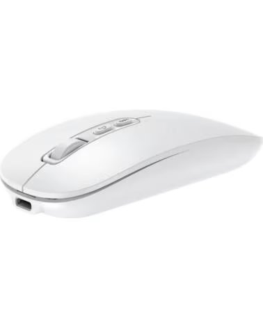 COOLBOX Raton W02-IA Inalambrico RFBT Blanco