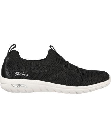 Scarpe sport per Donna SKECHERS ARCH FIT FLEX NEGRO