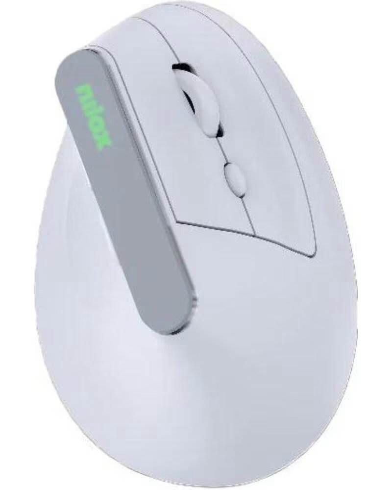 NILOX Raton Wir Vertical Rec Silen 1600DPI Blanco