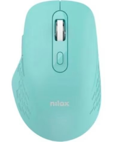 NILOX Raton Dual Wireless 1600dpi silen Cyan