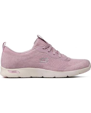 Scarpe sport per Donna SKECHERS ARCH FIT REFINE - LAVISH WISH MALVA