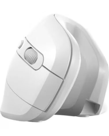 NILOX NXMOEV03 Raton Vertical Wirelles Sil Blanco