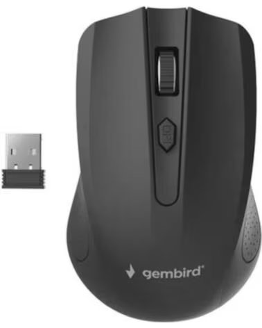 GEMBIRD Raton Optico Inalambrico 1600 DPI Negro