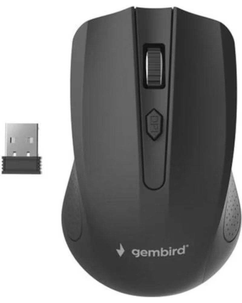 GEMBIRD Raton Optico Inalambrico 1600 DPI Negro