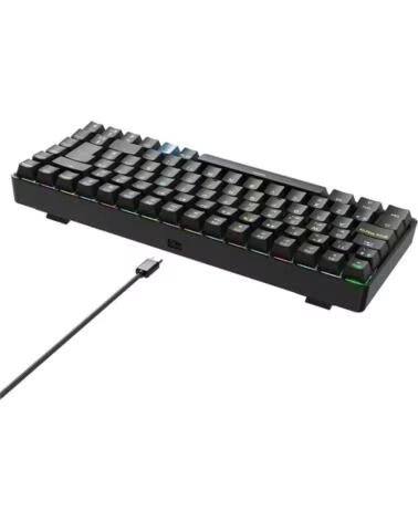 HIDITEC Teclado Gaming GM1K Switches brown