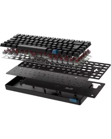 HIDITEC Teclado Gaming Mecanico Inalambrico GM1K- Hot-Swap switch Gateron Red