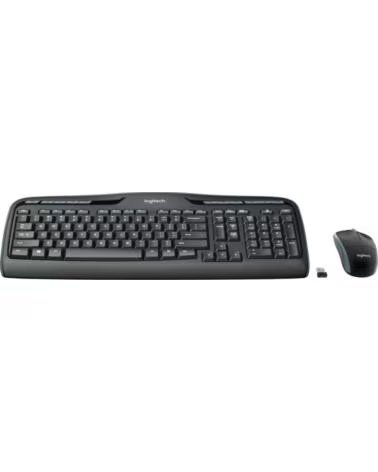 LOGITECH Teclado Raton MK330 USB Negro