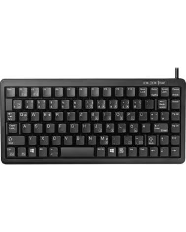 CHERRY Teclado slim reducidas dimensiones ps2 - usb negro