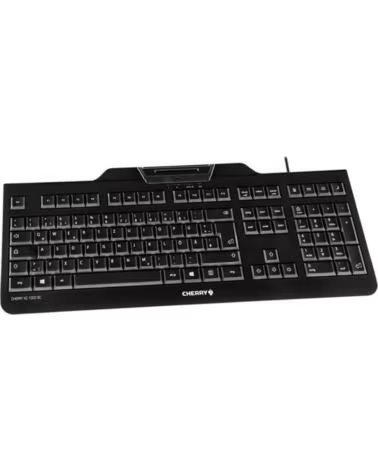 CHERRY Teclado kc 1000 sc lector de tarjeta chip integrado dni usb negro