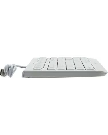 CHERRY Teclado kc 1000 silencioso usb ultra slim blanco