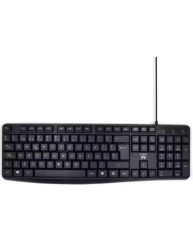 EWENT EW3001 teclado escritura silenciosa USB