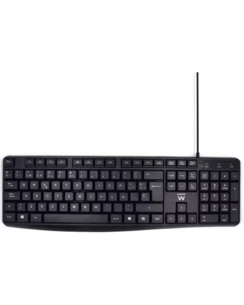 EWENT EW3001 teclado escritura silenciosa USB