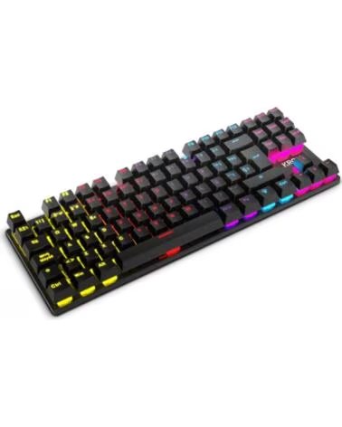 KROM Teclado Gaming NXKASICTKL TKL RAINBOW