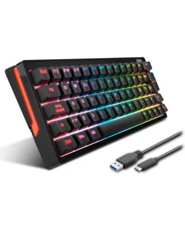 KROM KREATOR Mini Teclado Mecanico RGB