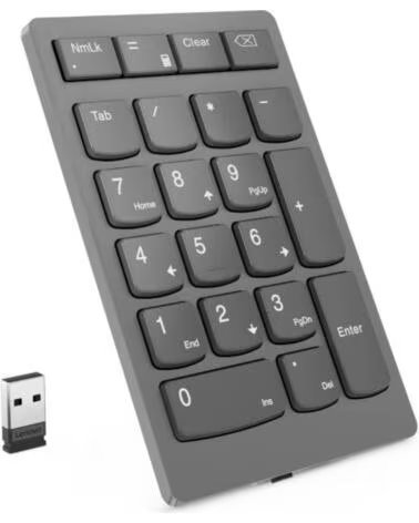 LENOVO teclado numerico inalambrico 2 4 GHz