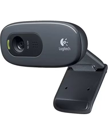 LOGITECH C270 WebCam HD 720p 3Mpx USB Negra