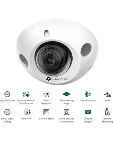 TP-LINK CAMARA VIGI DOME VIGI C230I Mini 2 8mm 3MP IR 30m