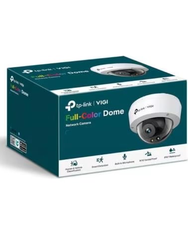 TP-LINK VIGI Camara IP Domo C240 4MP Plast Full-Color 4mm