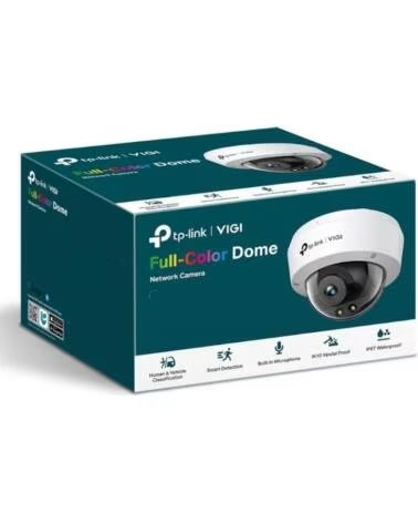TP-LINK VIGI Camara IP Domo C250 5MP Plastico Full-Color 4