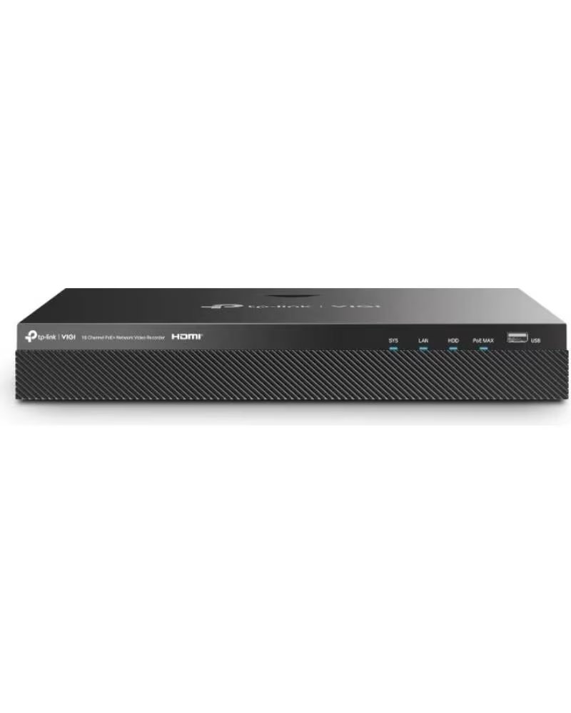 TP-LINK VIGI NVR2016H-16P Grabador IP Rack 02 HDD 16 C PoE