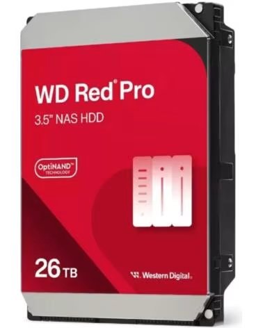 WESTERN DIGITAL RED PRO WD260KFGX DISCO RÍGIDO INTERNO HDD 26TB 3,5 POLEGADAS SATA