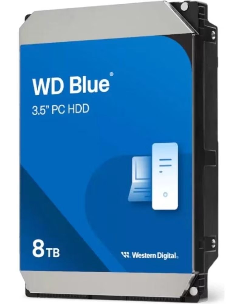 INTERNE FESTPLATTE WESTERN DIGITAL BLUE WD80EAAZ 8TB 35 5400RPM