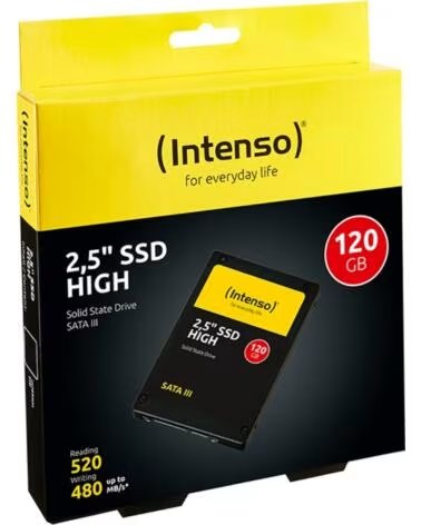 INTENSO Disco duro interno solido ssd high 120gb 2 5 pulgadas sata3