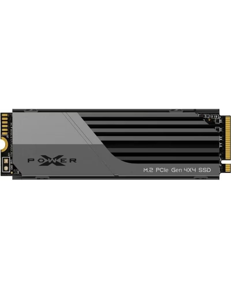 SILICON POWER SP XS70 SSD 1TB NVMe PCIe Gen 4x4 7300MBs w-HS